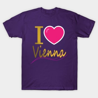 I love Vienna T-Shirt